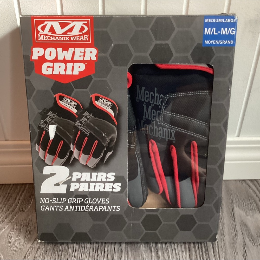 Mechanix Power Grip Gloves sz M/L